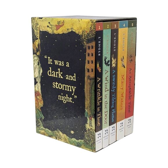 2007 Wrinkle in Time Quintet Box Set: Madeleine L'Engle 5-Book Collection - Picture 7 of 9